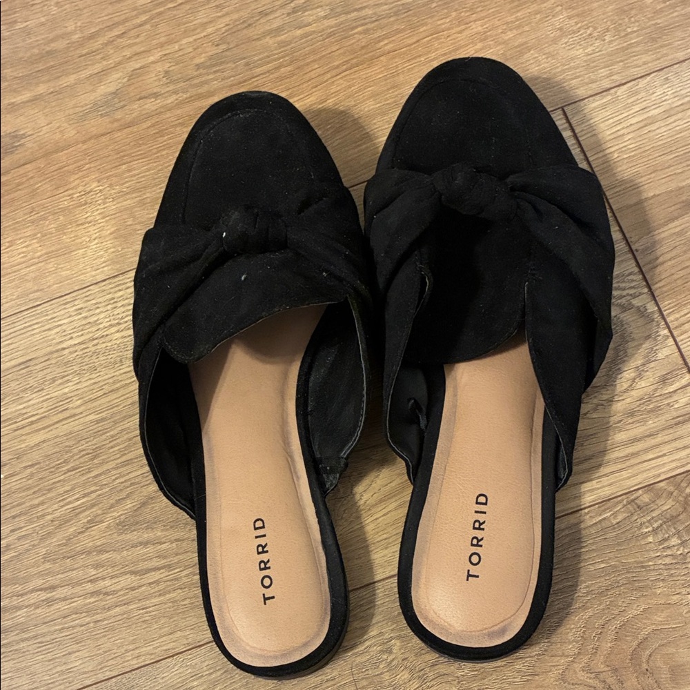 Torrid Black Knot Mules